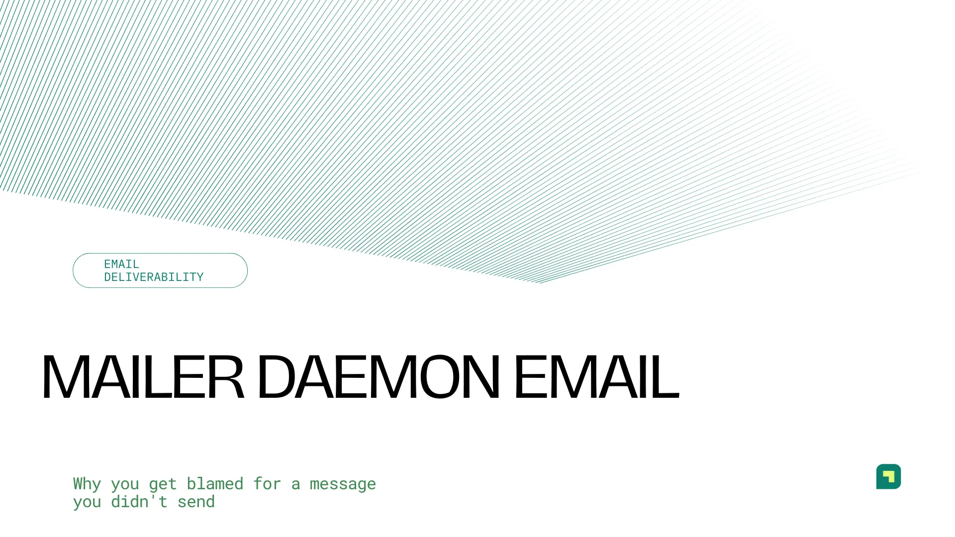 Mailer daemon email: Why you get blamed for a message you didn't send