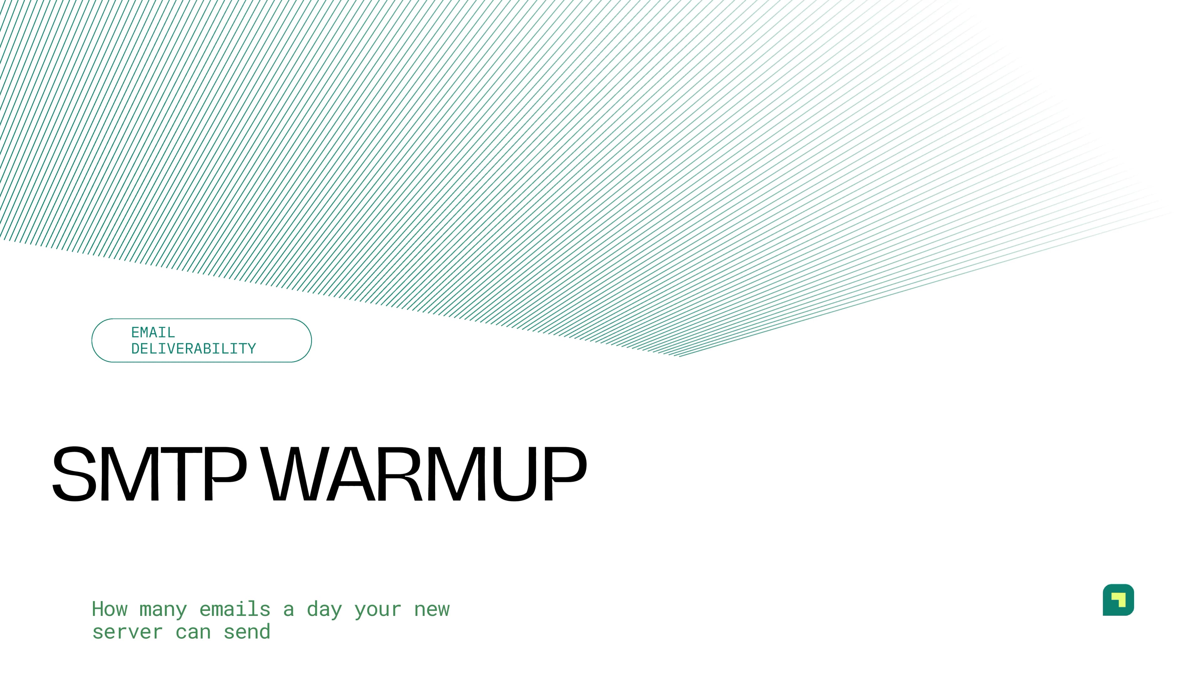 SMTP warmup: How many emails a day your new server can send