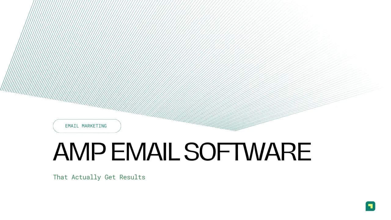 5 Best AMP Email Software That Actually Get Results